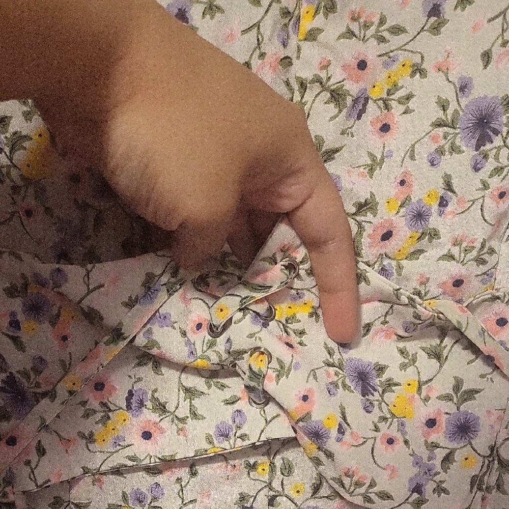 PrettyLittleThing Floral Mini Corsette Dress - Picture 5 of 5